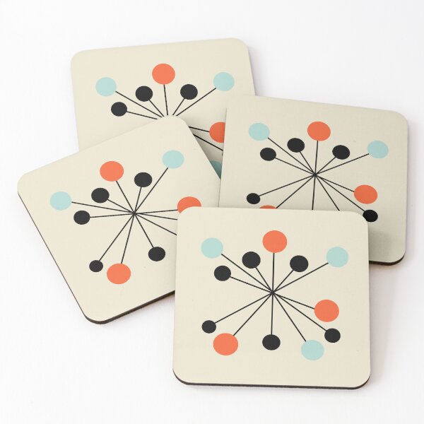 Item preview, Mid Century Modern Design (Atomic Cat Collection) designed and sold by Pixels & Paint.