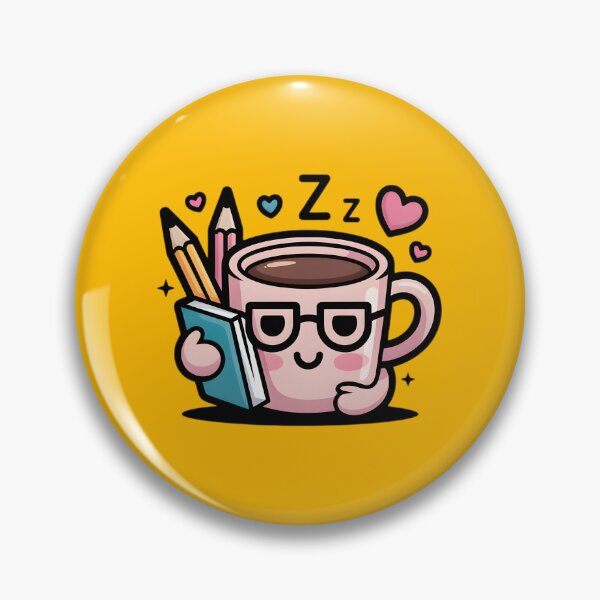 Item preview, Sleepy Study Cup – Cute Reading Mood designed and sold by AbanoubStore.