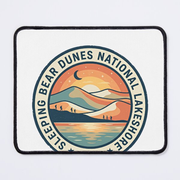 Item preview, Sleeping Bear Dunes National Lakeshore Est. 1970 Michigan Travel Hiking Souvenir designed and sold by Simsimah26Parks.