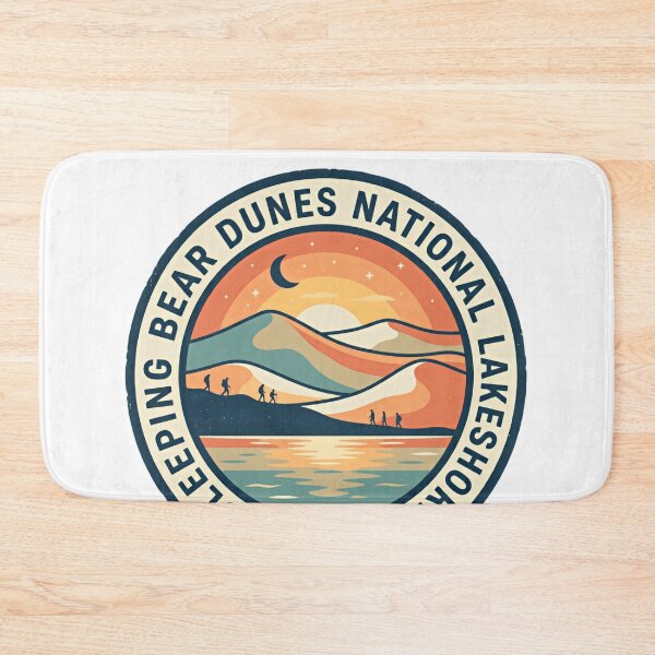 Item preview, Sleeping Bear Dunes National Lakeshore Est. 1970 Michigan Travel Hiking Souvenir designed and sold by Simsimah26Parks.