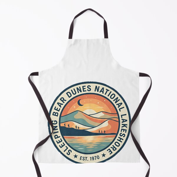 Item preview, Sleeping Bear Dunes National Lakeshore Est. 1970 Michigan Travel Hiking Souvenir designed and sold by Simsimah26Parks.