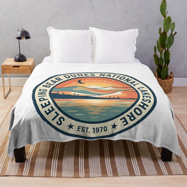 Item preview, Sleeping Bear Dunes National Lakeshore Est. 1970 Michigan Travel Hiking Souvenir designed and sold by Simsimah26Parks.