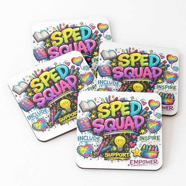 Item preview, SPED Squad Special Education Teacher Support designed and sold by ButterflyHolly Resource.