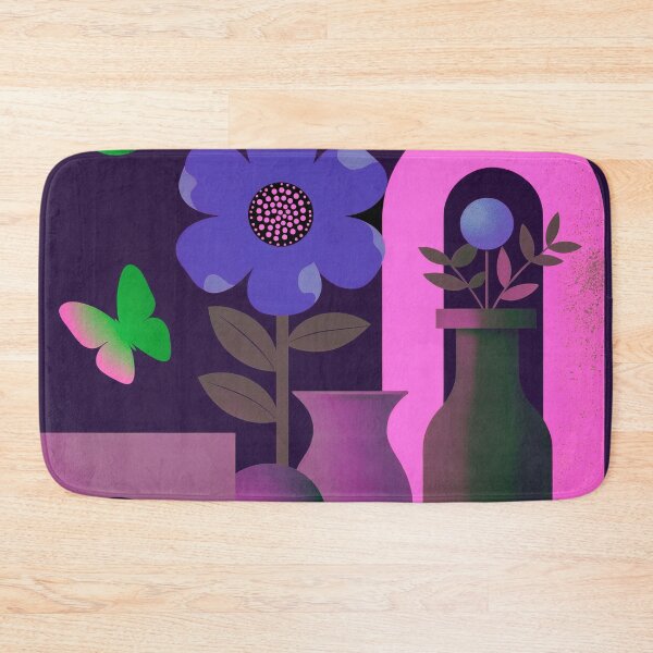 Item preview, Dream Portal Bloom | Neon Purple Botanical Art designed and sold by joycrysstudio.