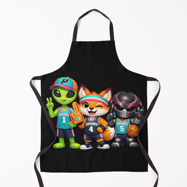 Item preview, Cute Alien Fox Monster Basketball Fan Team designed and sold by Tsugraf Designs.