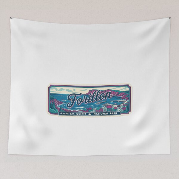 Item preview, Forillon Gaspe Bay Quebec National Park Travel Souvenir designed and sold by Simsimah26Parks.