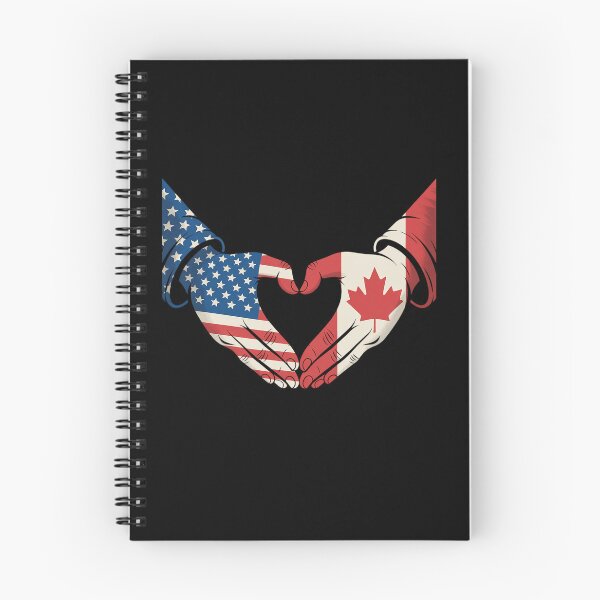 Item preview, Half Canadian Half American Canada USA Flag Heart designed and sold by grounabslaninal.