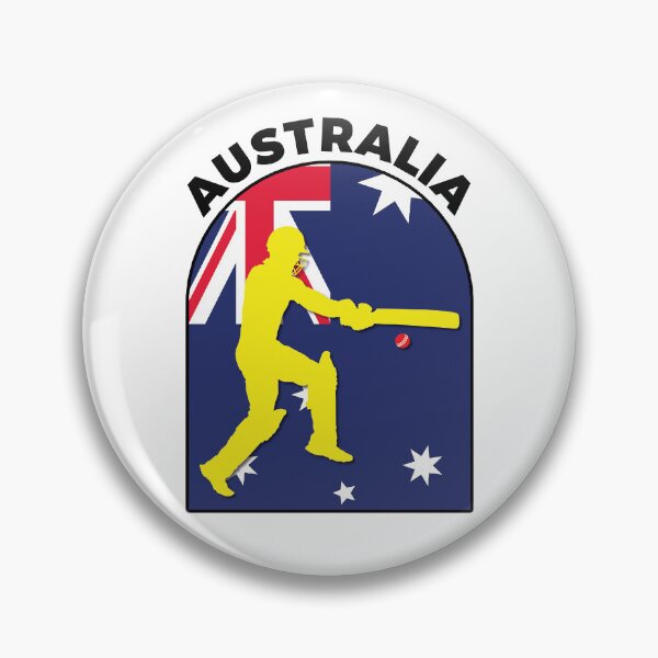 Item preview, Australia Cricket Cricketer Batsman Australia Flag - Cricket Fans designed and sold by DPattonPD.