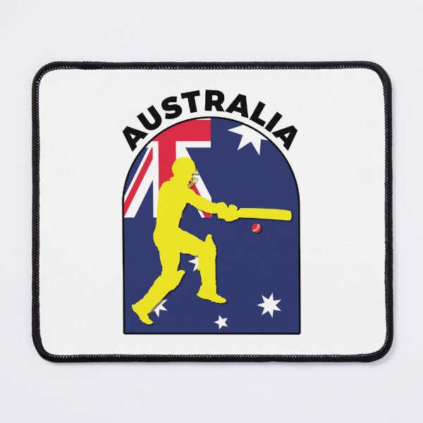 Item preview, Australia Cricket Cricketer Batsman Australia Flag - Cricket Fans designed and sold by DPattonPD.