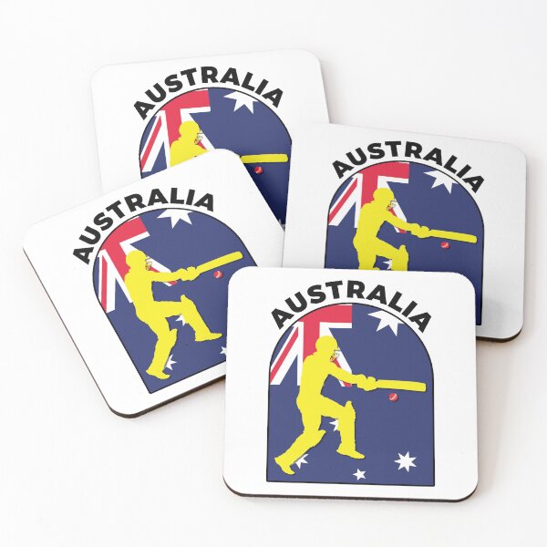 Item preview, Australia Cricket Cricketer Batsman Australia Flag - Cricket Fans designed and sold by DPattonPD.