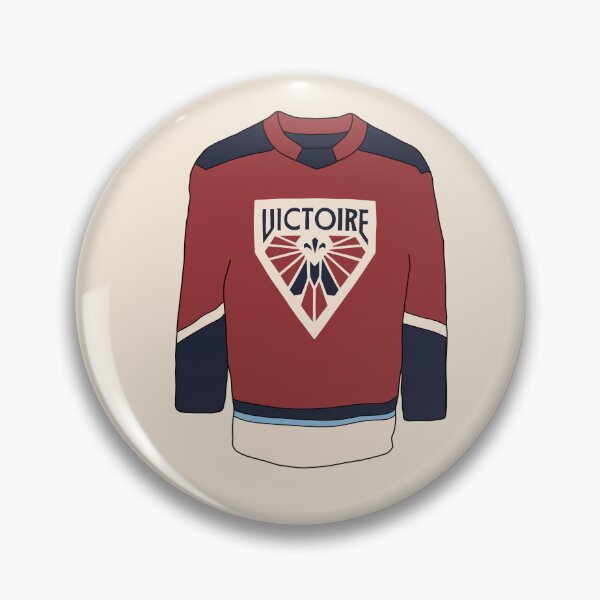 Artikelvorschau, Montreal Victoire Heimtrikot PWHL entworfen und verkauft von EL Art.