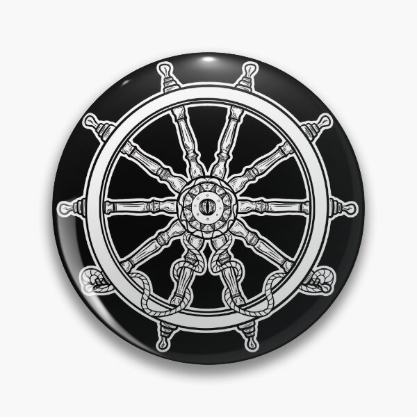 Item preview, Traditional Helm “Be the Captain of Your Destiny” - Illustration designed and sold by LamichArt.