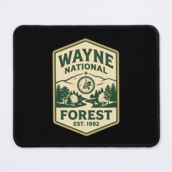 Item preview, Wayne National Forest Est. 1992 Ohio Outdoors Hiker Camper Nature Lover designed and sold by Simsimah26Parks.