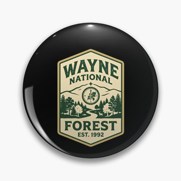 Artikelvorschau, Wayne National Forest, gegründet 1992, Ohio – Outdoor-Fans, Wanderer, Camper, Naturliebhaber entworfen und verkauft von Simsimah26Parks.