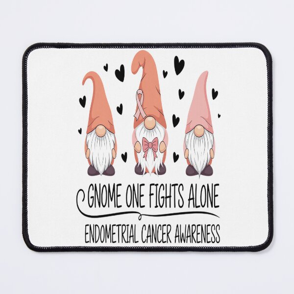 Item preview, GNOME ONE FIGHTS ALONE ENDOMETRIAL CANCER AWARENESS designed and sold by grounabslaninal.