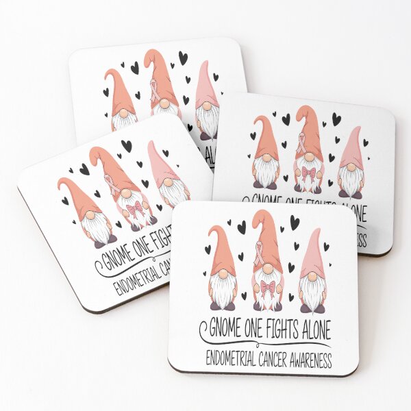 Item preview, GNOME ONE FIGHTS ALONE ENDOMETRIAL CANCER AWARENESS designed and sold by grounabslaninal.
