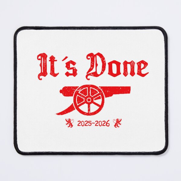 Item preview, ARSENAL IT'S DONE CHAMPIONS 2025-2026 designed and sold by delllsdesigns.