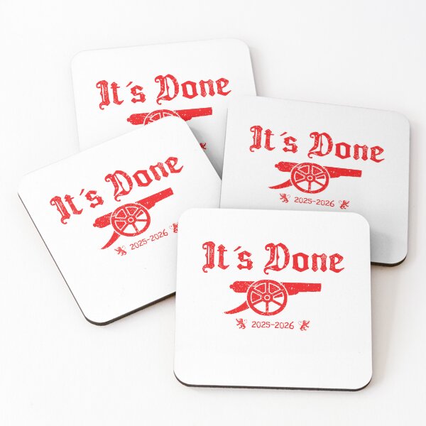 Item preview, ARSENAL IT'S DONE CHAMPIONS 2025-2026 designed and sold by delllsdesigns.