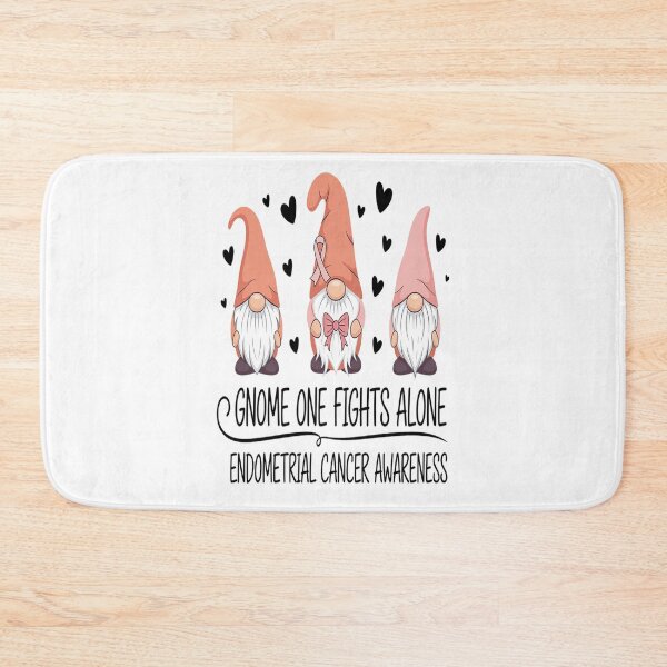 Item preview, GNOME ONE FIGHTS ALONE ENDOMETRIAL CANCER AWARENESS designed and sold by grounabslaninal.