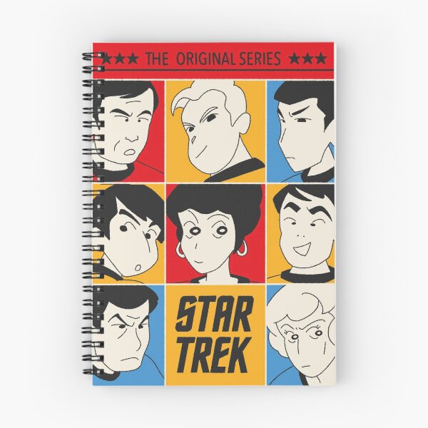 Item preview, Star Trek Vintage: Retro Sci-Fi Illustration Enterprise & Characters Art designed and sold by benja-08.