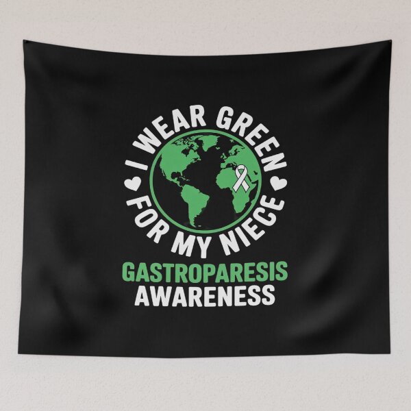 Item preview, I wear GREEN for my NIECE GASTROPARESIS Awareness designed and sold by grounabslaninal.