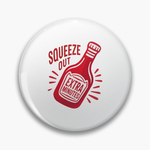 Item preview, Ketchup Bottle Squeeze Out Extra Minutes Bold Red Condiment designed and sold by FWLKIT.