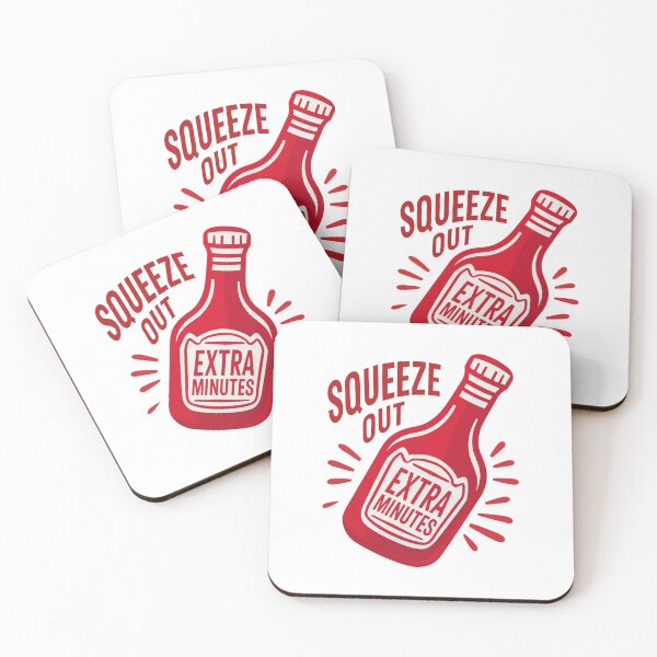 Item preview, Ketchup Bottle Squeeze Out Extra Minutes Bold Red Condiment designed and sold by FWLKIT.