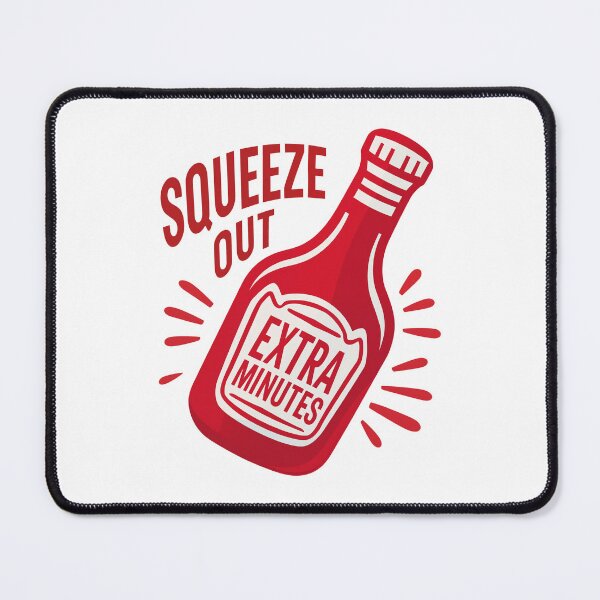 Item preview, Ketchup Bottle Squeeze Out Extra Minutes Bold Red Condiment designed and sold by FWLKIT.