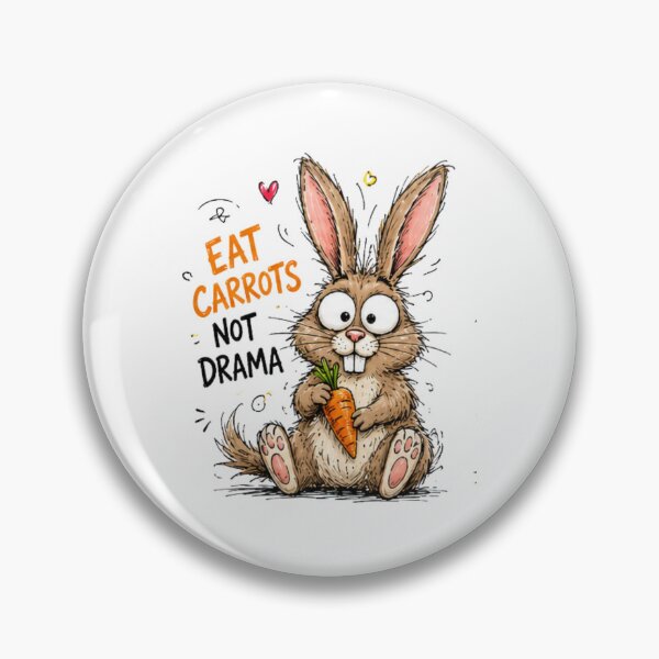 Item preview, Funny Rabbit Carrot - Animated Humor Without Drama designed and sold by NABPOD.