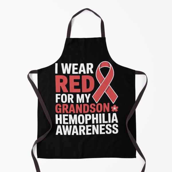Item preview, I Wear Red For My Grandson Hemophilia Awareness designed and sold by grounabslaninal.