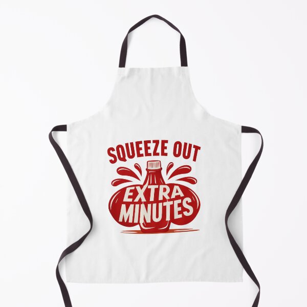 Item preview, Squeeze Out Extra Minutes Red Sauce Bottle Motivational Condiment designed and sold by FWLKIT.