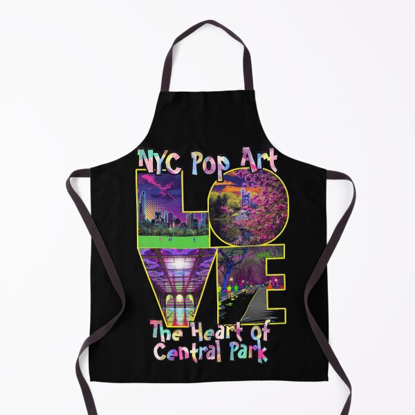 Item preview, NYC Pop Art LOVE | Neon Vibrant New York City designed and sold by bewitchedcuties.