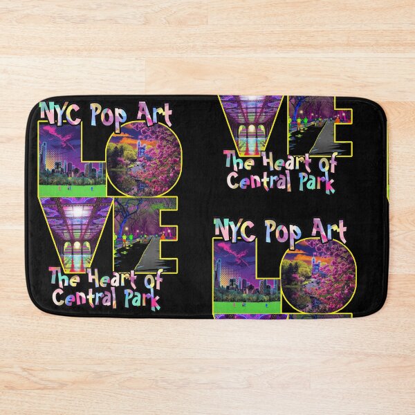Item preview, NYC Pop Art LOVE | Neon Vibrant New York City  designed and sold by bewitchedcuties.