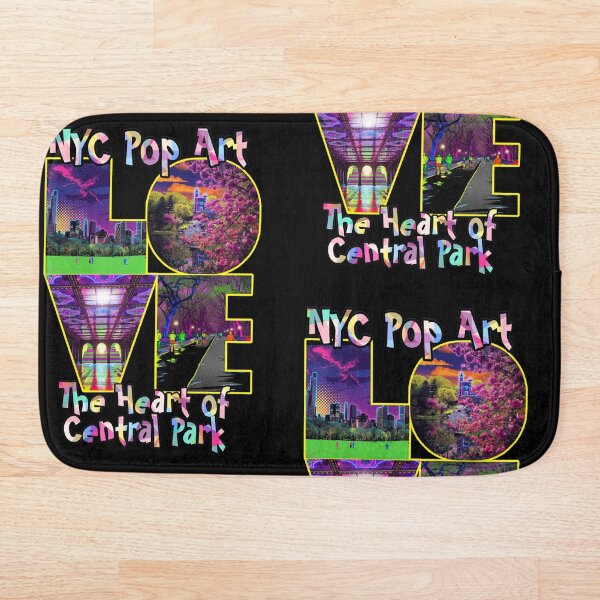Item preview, NYC Pop Art LOVE | Neon Vibrant New York City  designed and sold by bewitchedcuties.