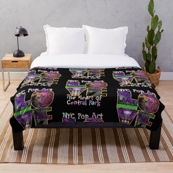 Item preview, NYC Pop Art LOVE | Neon Vibrant New York City  designed and sold by bewitchedcuties.