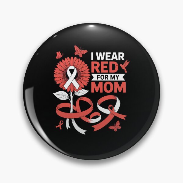 Item preview, I Wear Red For My Mom Myelodysplastic Syndrome MDS Awareness designed and sold by grounabslaninal.