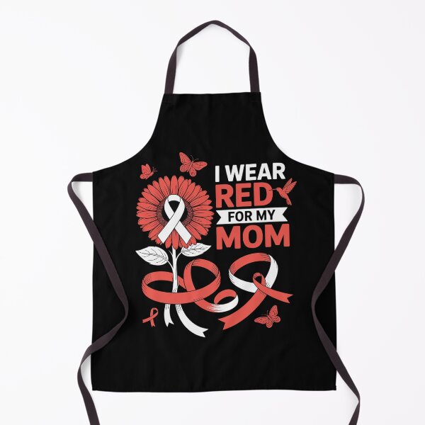 Item preview, I Wear Red For My Mom Myelodysplastic Syndrome MDS Awareness designed and sold by grounabslaninal.