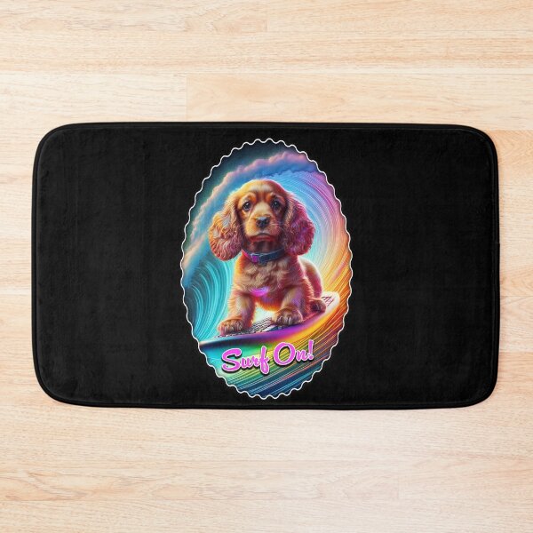 Item preview, Surf on Cocker Spaniel designed and sold by Karen Wood.