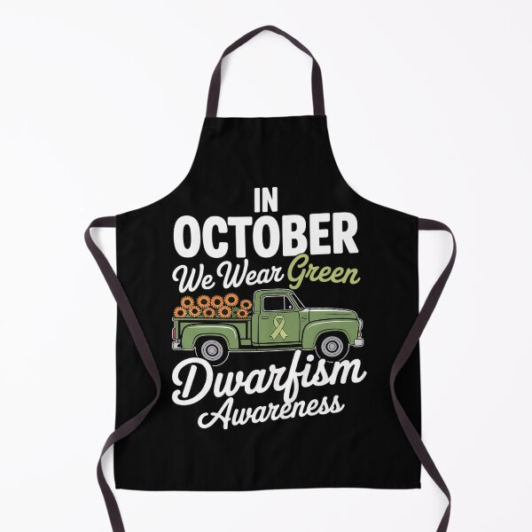 Item preview, In October We Wear Green Dwarfism Awareness Green Truck designed and sold by grounabslaninal.