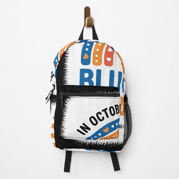 Item preview, In October We Wear Blue And Orange ADHD Awareness Month designed and sold by grounabslaninal.