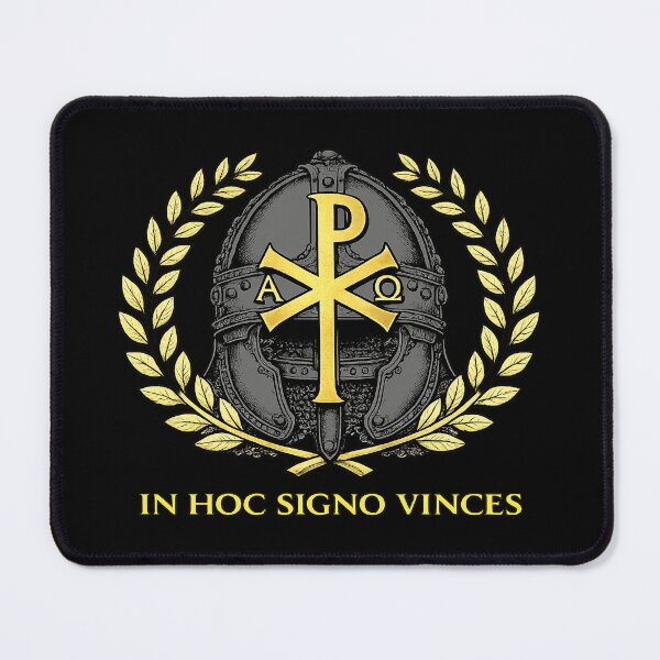 Item preview, In Hoc Signo Vinces Roman Chi-Rho Helmet designed and sold by The Abstract Vision.