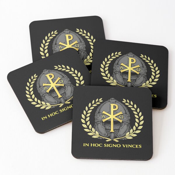 Item preview, In Hoc Signo Vinces Roman Chi-Rho Helmet designed and sold by The Abstract Vision.