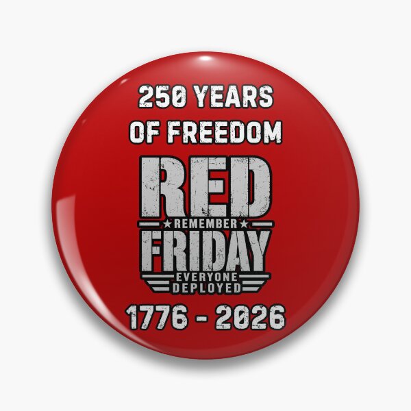 Item preview, Red Friday For Veterans  designed and sold by WoodburyLake.