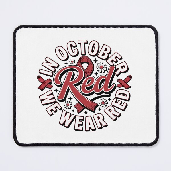 Item preview, In October We Wear Red Ribbon Week Awareness Drug-Free designed and sold by grounabslaninal.