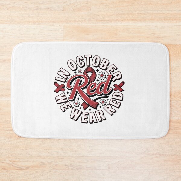 Item preview, In October We Wear Red Ribbon Week Awareness Drug-Free designed and sold by grounabslaninal.