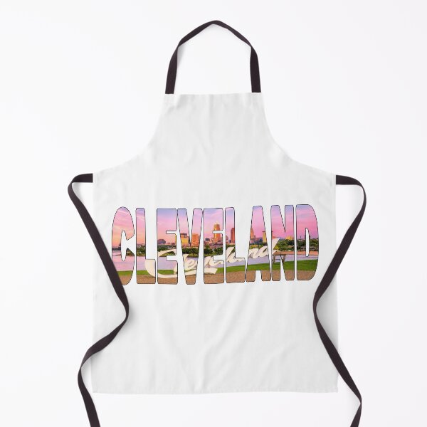 Item preview, CLEVELAND - Ohio City Script Sign looking over Edgewater Beach Sunrise designed and sold by Adam Gormley.