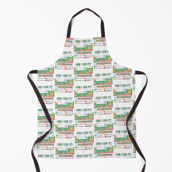 Item preview, Can I Lick It Periodic Table Chart Science Teacher Cool Meme designed and sold by ArtByKatti.