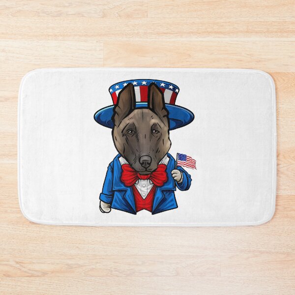 Item preview, Funny 4th of July Belgian Malinois Dog Pun designed and sold by whyitsme.