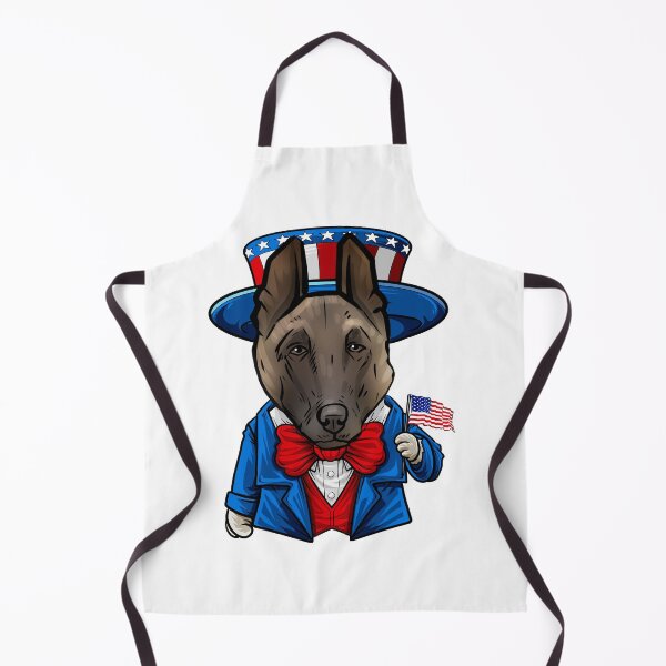 Item preview, Funny 4th of July Belgian Malinois Dog Pun designed and sold by whyitsme.