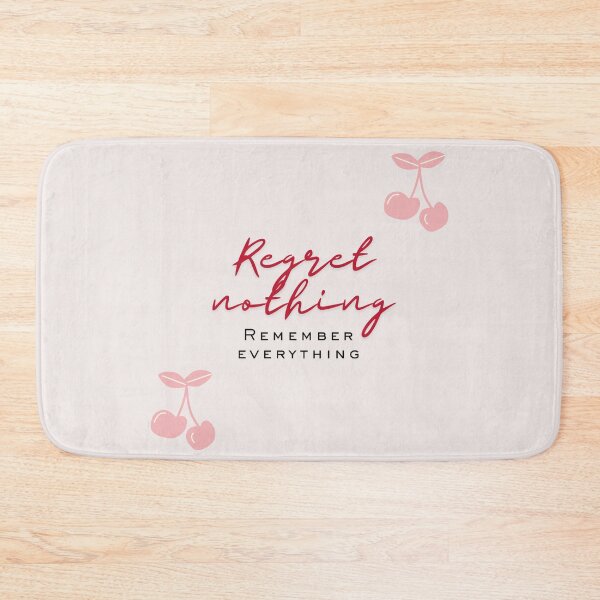 Item preview, Copy of regret nothing minimalism quote design designed and sold by CozyAuraco.